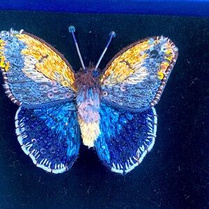 Trovelore  Large Owl Butterfly Pin🌺NWTs